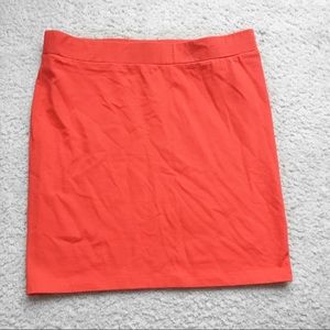 Forever21 orange mini skirt.